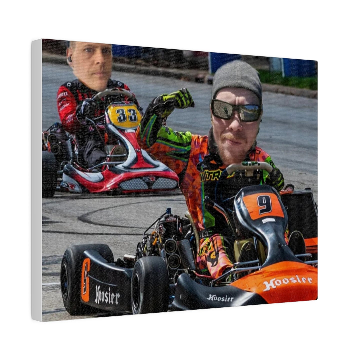 Mr.Cleanjeen winning Matte Canvas, Stretched, 0.75"