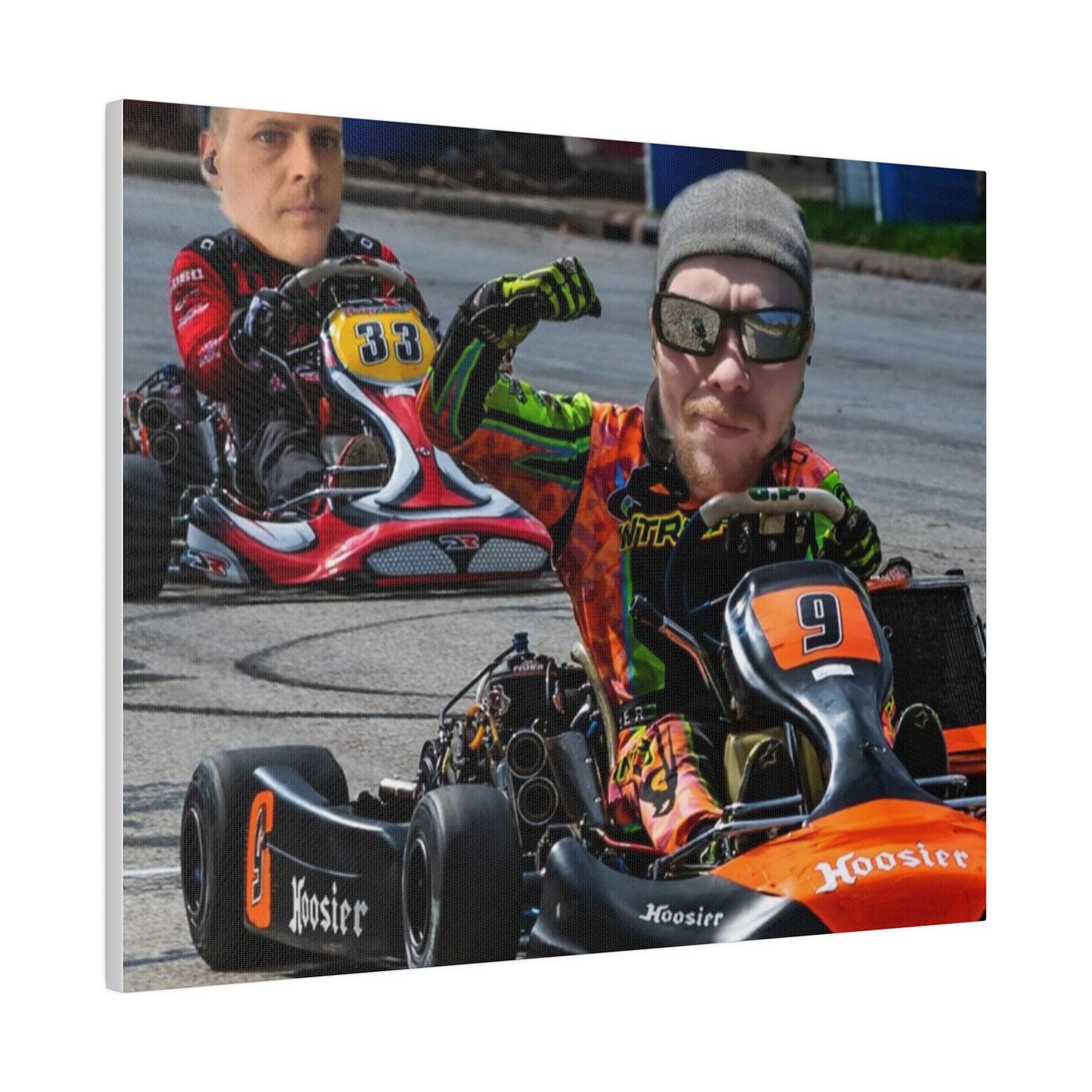 Mr.Cleanjeen winning Matte Canvas, Stretched, 0.75"