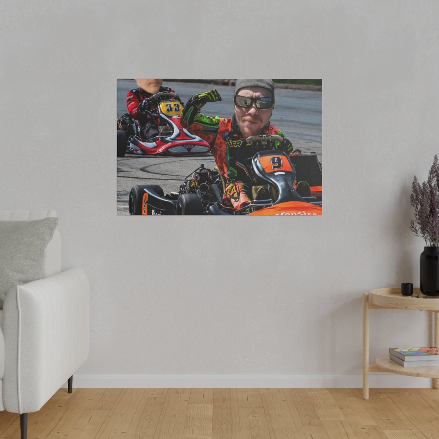 Mr.Cleanjeen winning Matte Canvas, Stretched, 0.75"