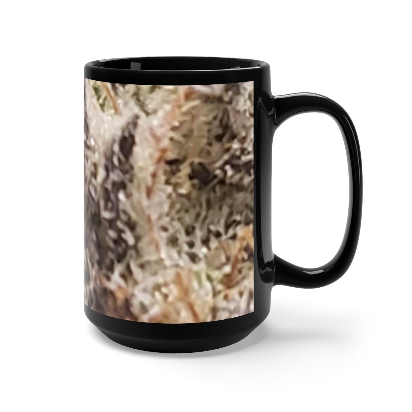 Black Bud Mug 15oz