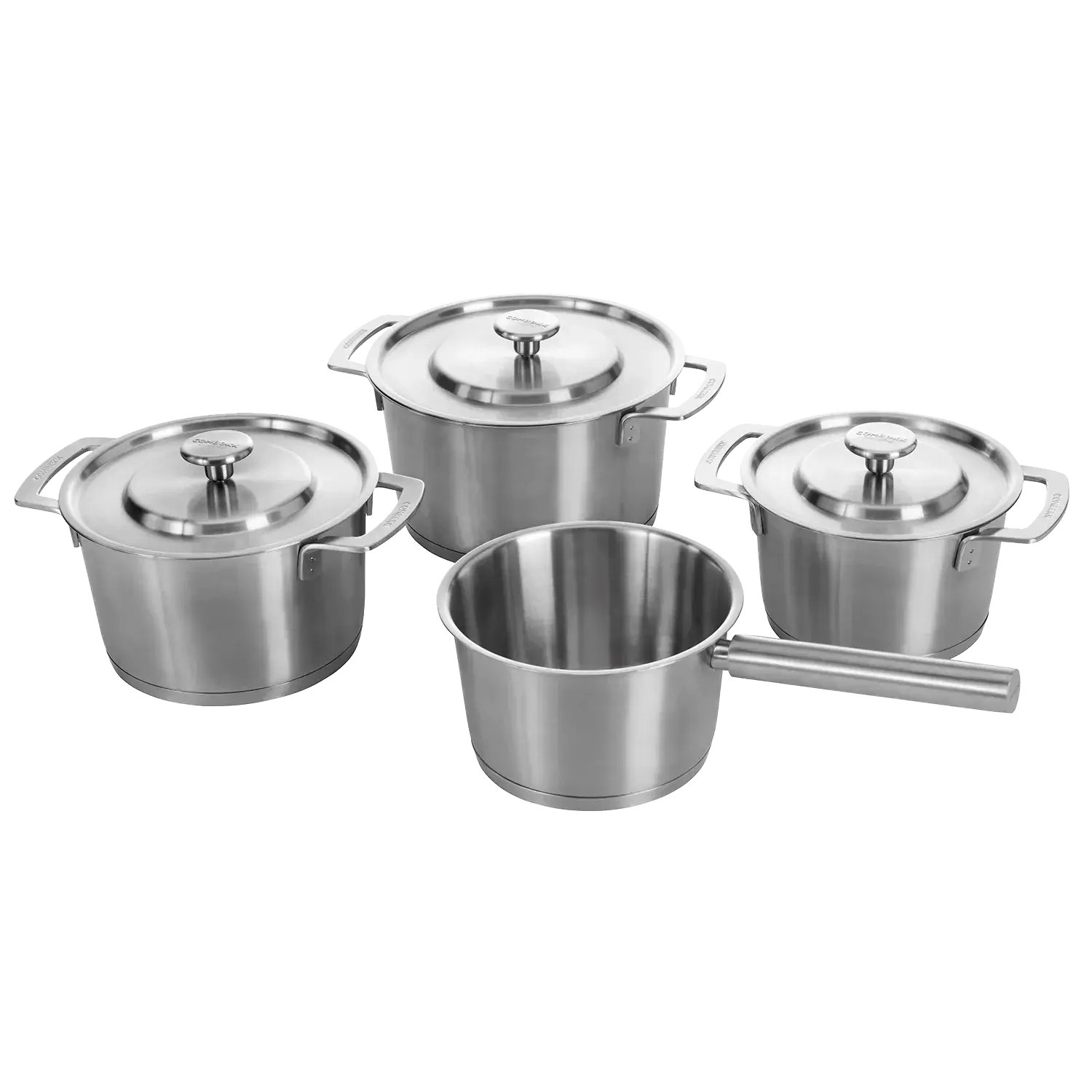 COMBEKK | STAINLESS STEEL COOKWARE SET 4PCS Ginza Steel