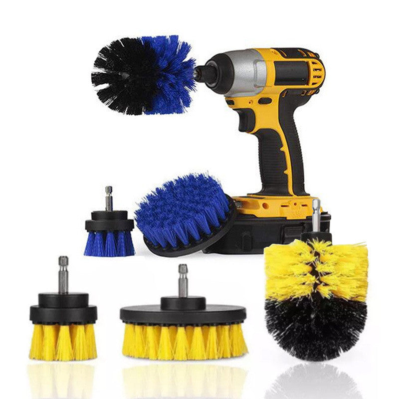 Round Cleaning Brush Electric Drill Brush For Cleaning Car Bathroom Kitchen Bush Berry