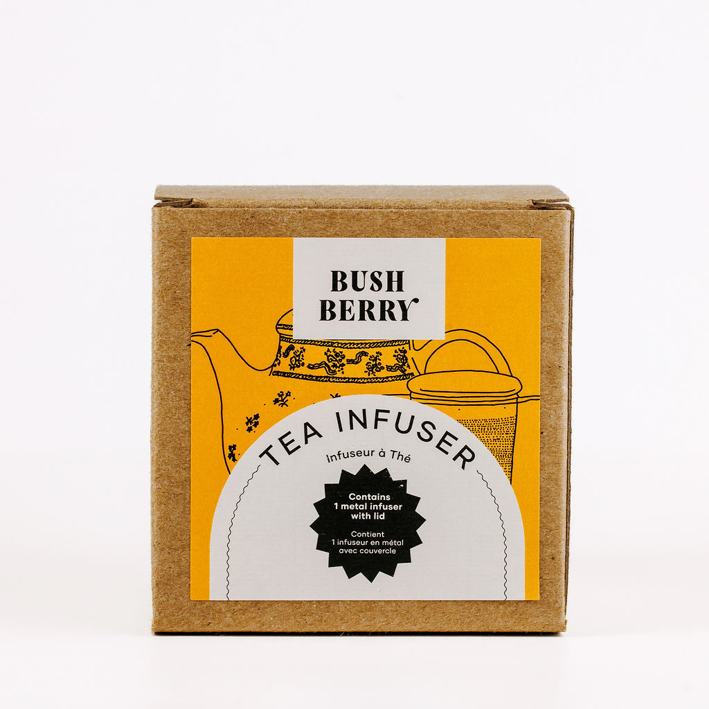 Metal Tea Infuser | Durable and Reusable for Loose Leaf Tea Bush Berry