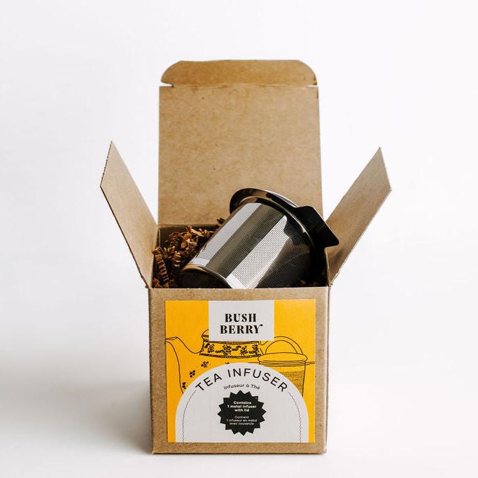 Metal Tea Infuser | Durable and Reusable for Loose Leaf Tea Bush Berry