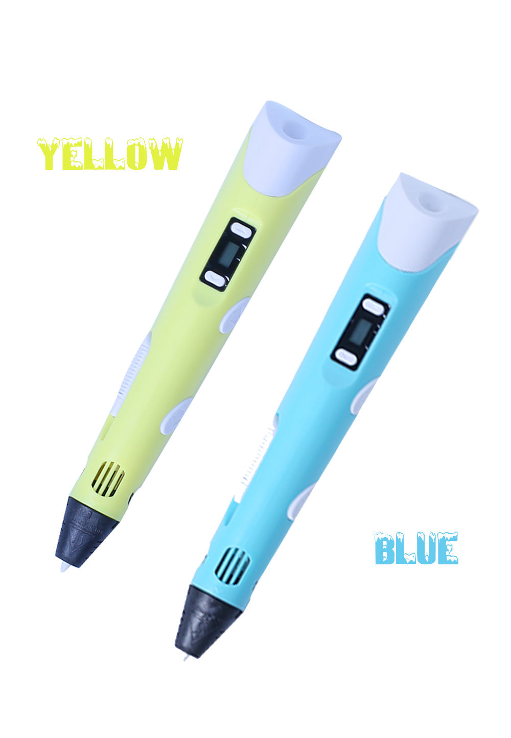 3D print pen 3D pen two generation graffiti 3D stereoscopic paintbrush children puzzle painting toys Elk-Valley 3D
