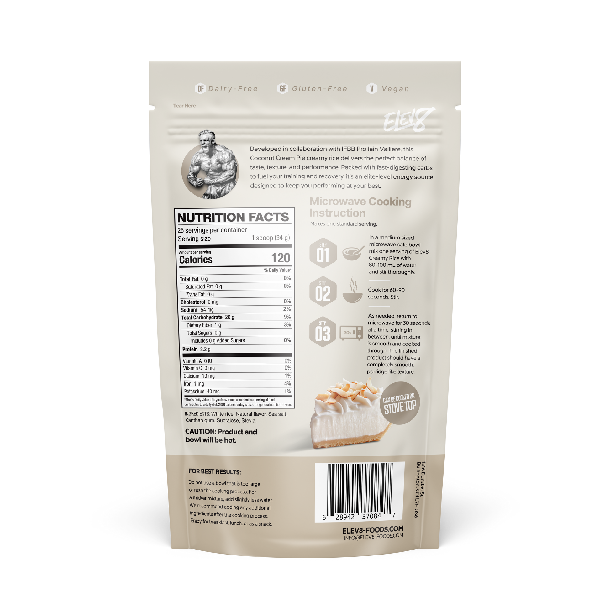 Coconut Cream Pie Elev8