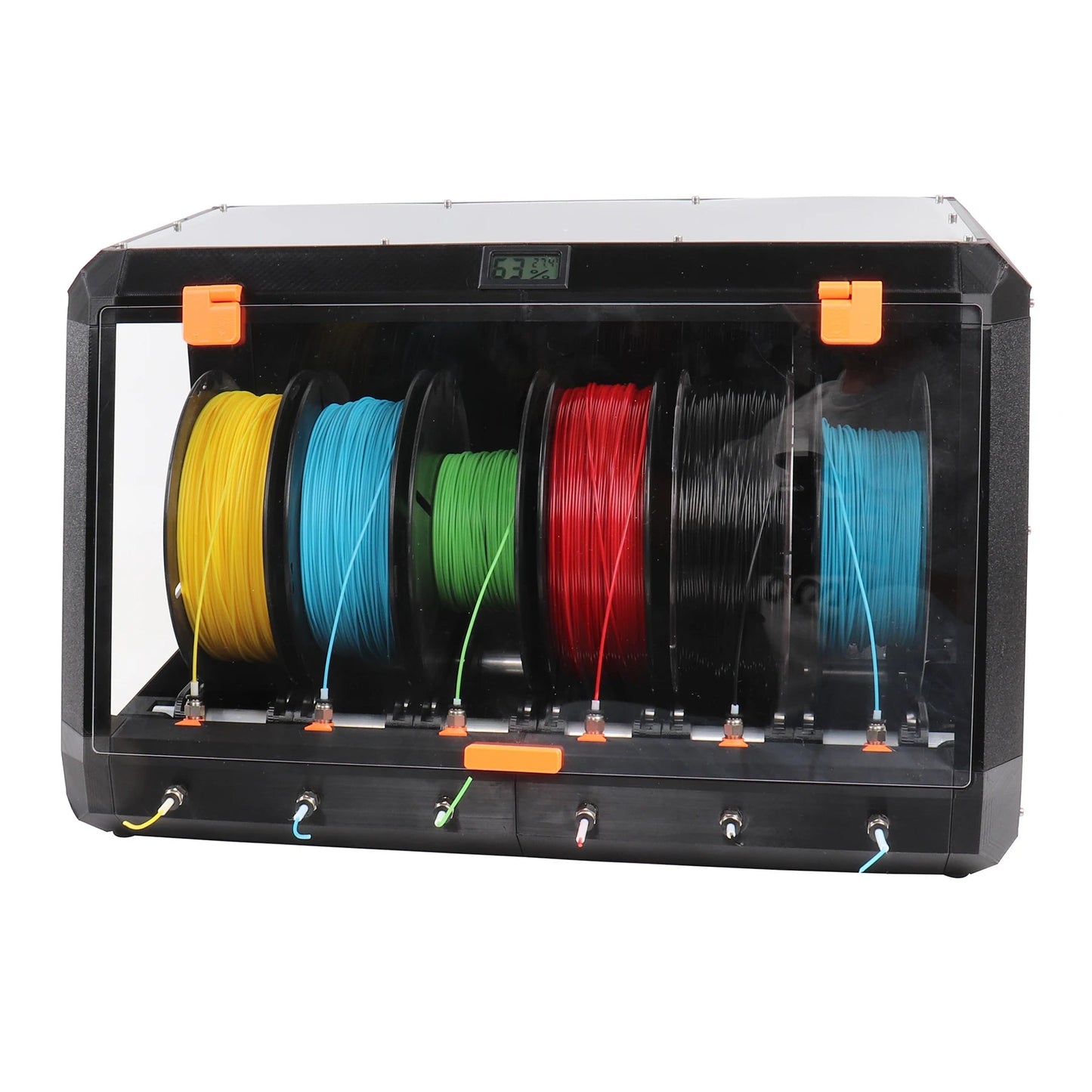 Blurolls Prusa Drybox Enclosure Kit PC Cover Filament Box Panel Aluminum Rod Fitting 608zz Bearing for Prusa I3 Voron 3D Printer Elk-Valley 3D