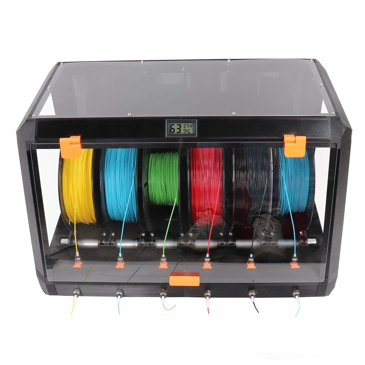 Blurolls Prusa Drybox Enclosure Kit PC Cover Filament Box Panel Aluminum Rod Fitting 608zz Bearing for Prusa I3 Voron 3D Printer Elk-Valley 3D