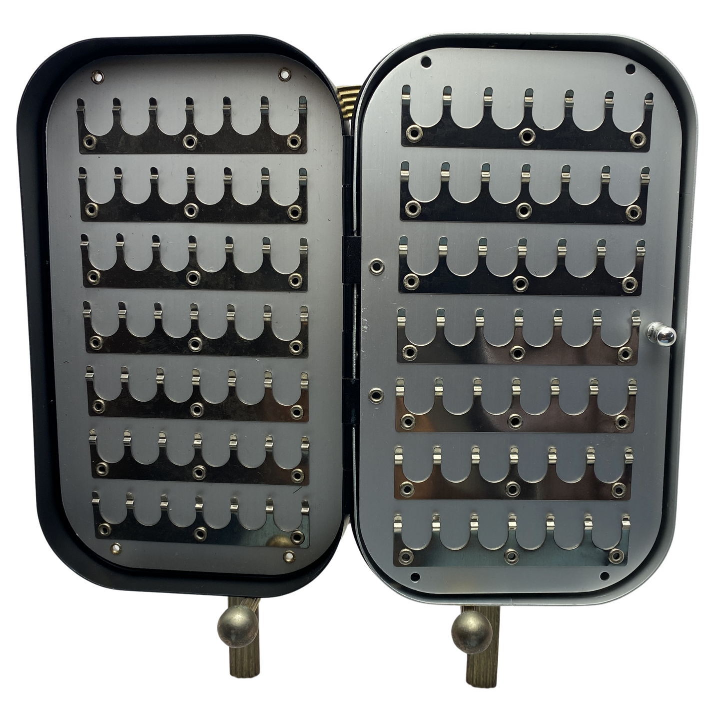 Aluminum Flyboxes with Clips, Windows and Foam Dc Tackle & Outdoor Supply