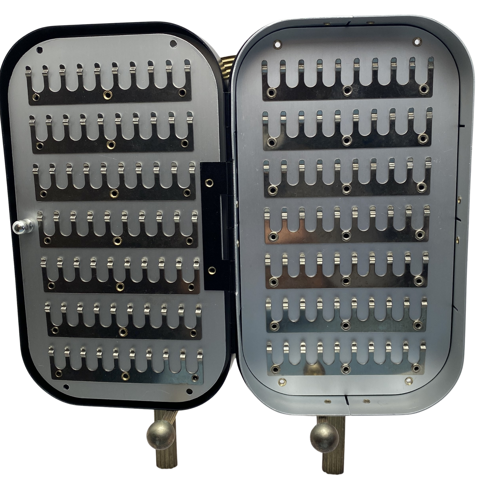 Aluminum Flyboxes with Clips, Windows and Foam Dc Tackle & Outdoor Supply