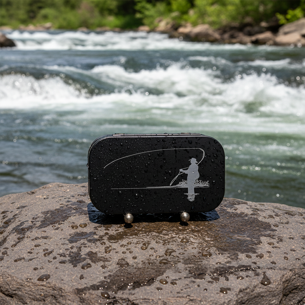 Aluminum Flyboxes with Clips, Windows and Foam Dc Tackle & Outdoor Supply