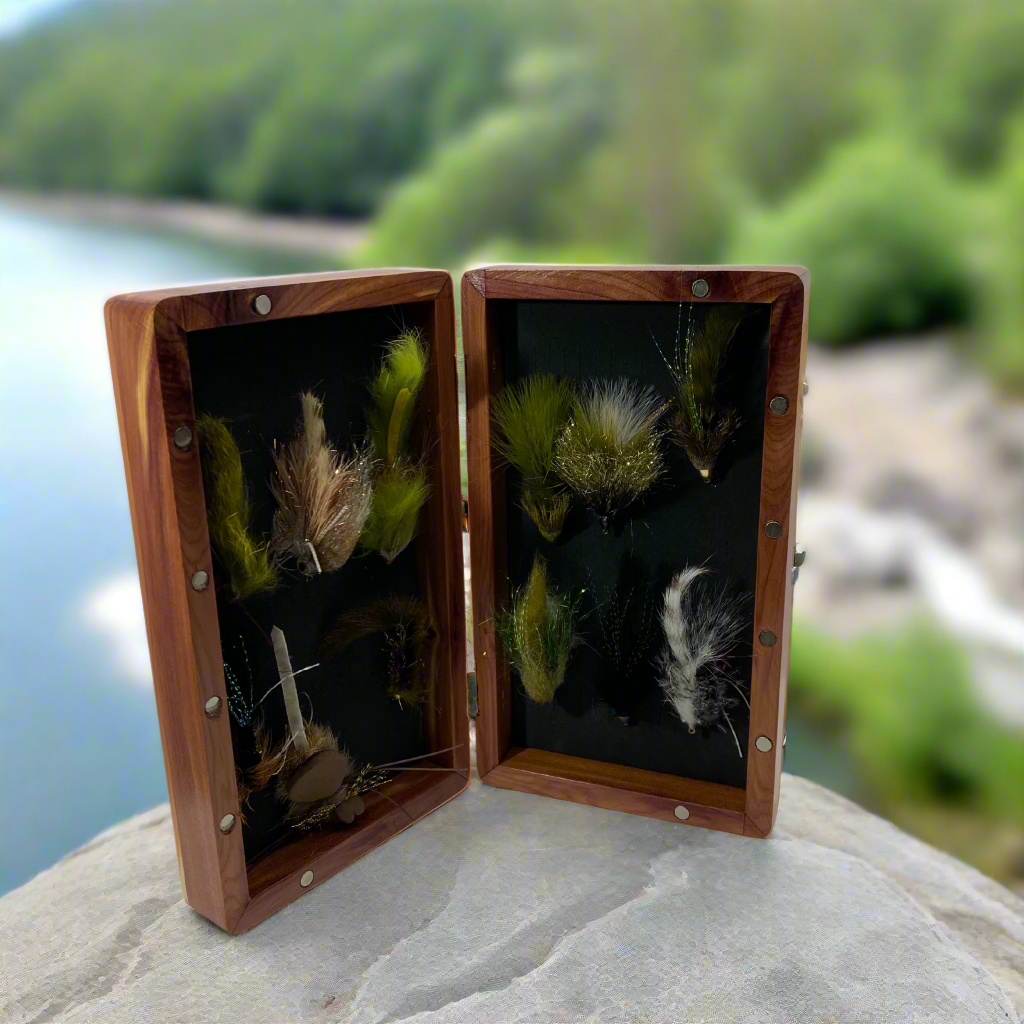 Local Hand Crafted Wooden Flyboxes & Fly Kits Dc Tackle & Outdoor Supply