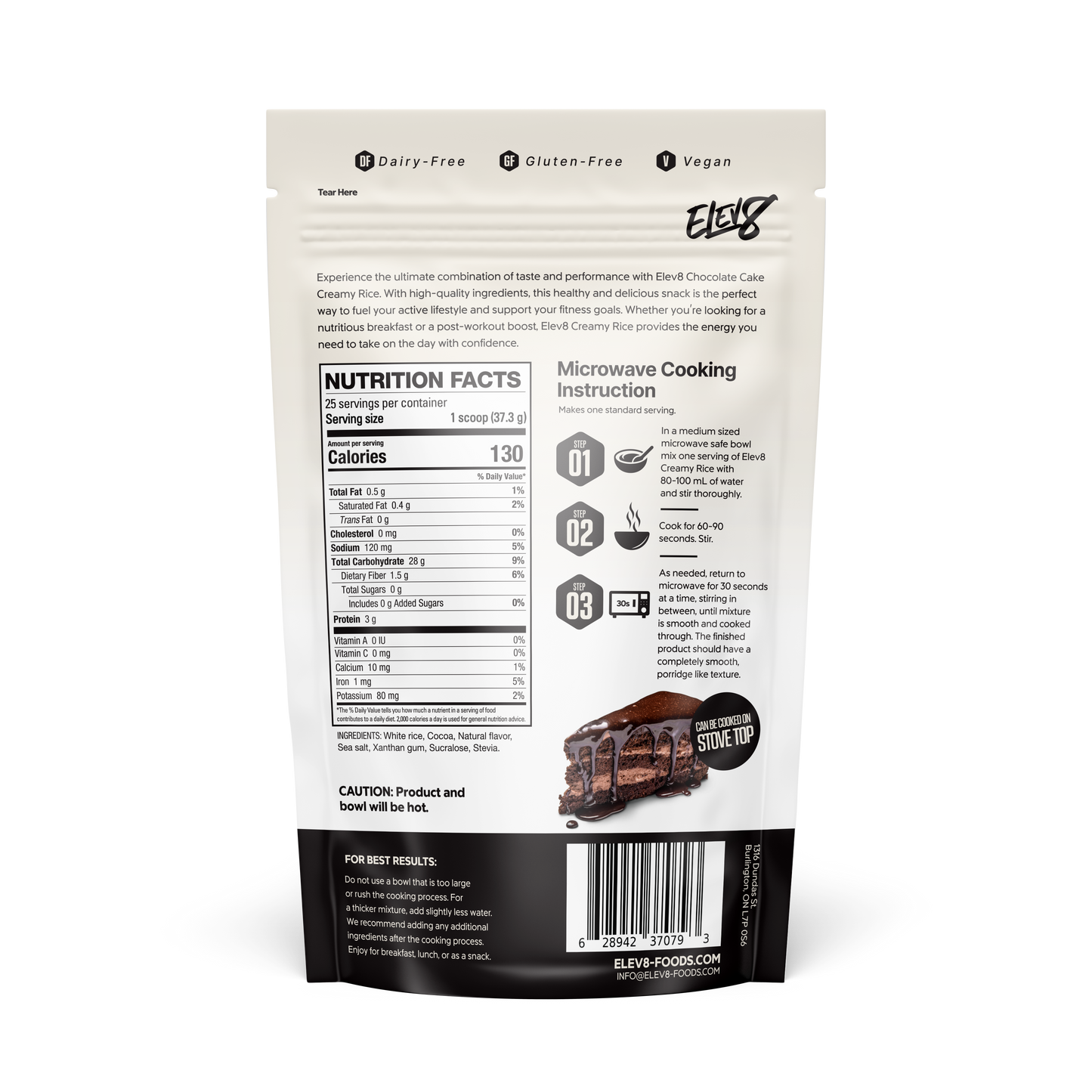 Chocolate Cake Elev8