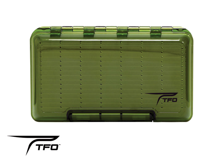 Waterproof Streamer Slit Foam Fly Box - Double Sided - Large Dc Tackle & Outdoor Supply