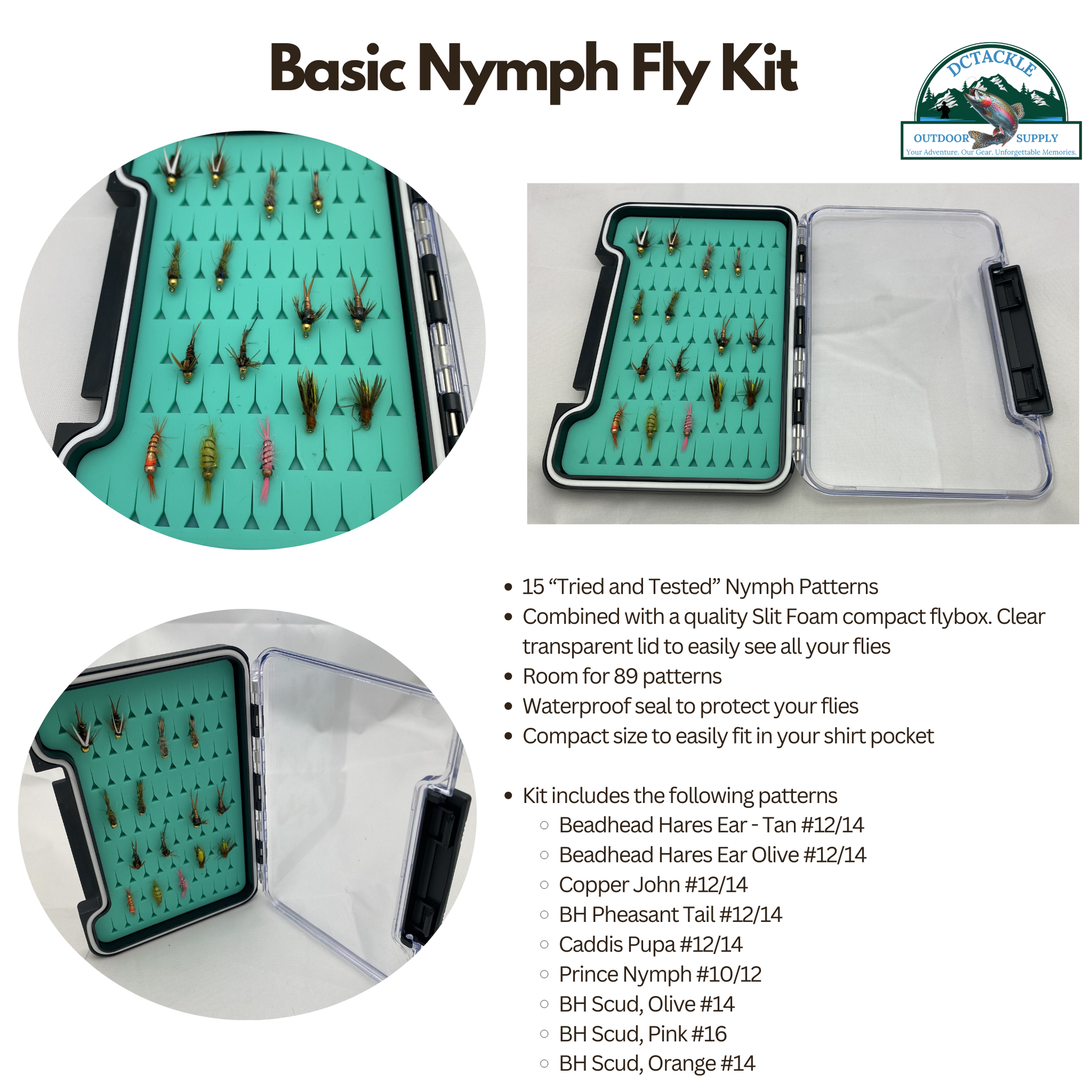 Basic Nymph Kit Dc Tackle & Outdoor Supply