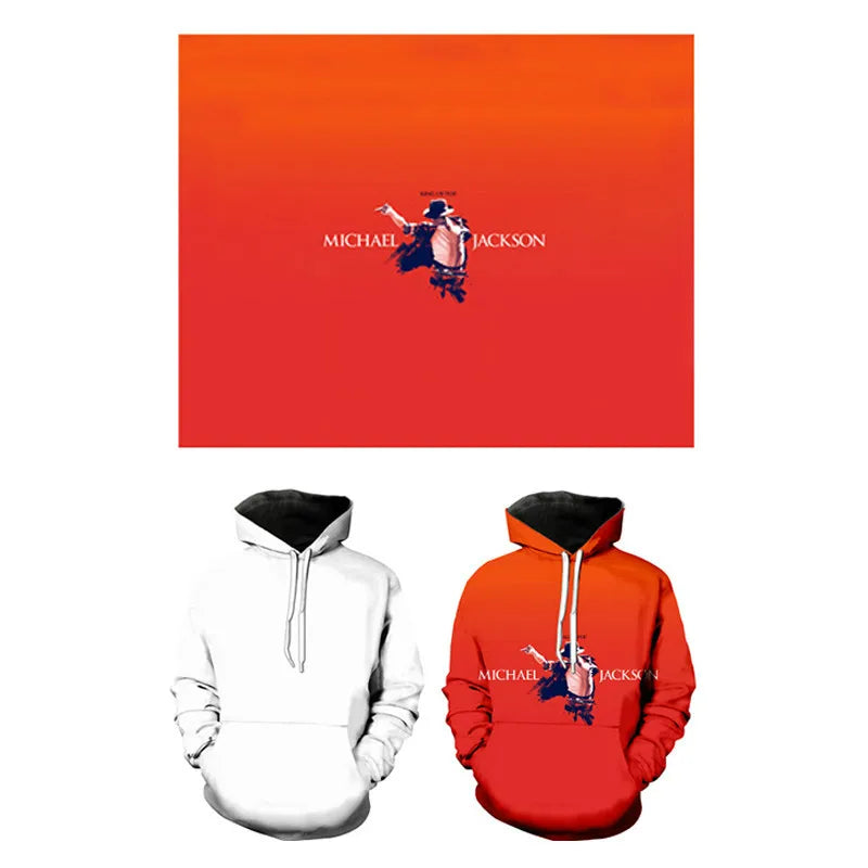 3D Print Custom Men's and Women's Fashion Hoodies Custom Outwear 3D Hoodies Elk-Valley 3D