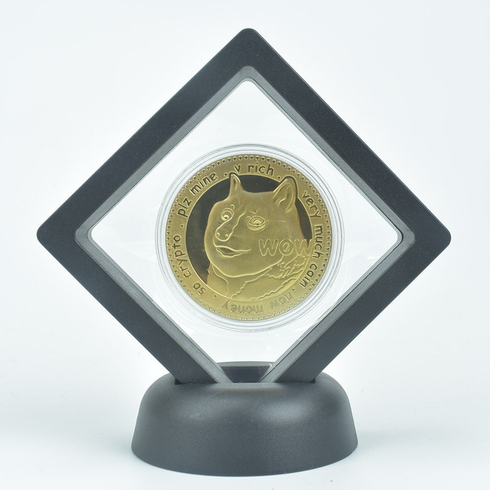 1 Trillion Dollar Gold Coins bit coin gold bitcoin Litecoin Eth XRP doge coin Cardano IOTA FIL shiba Cryptocurrency coin Elk-Valley 3D