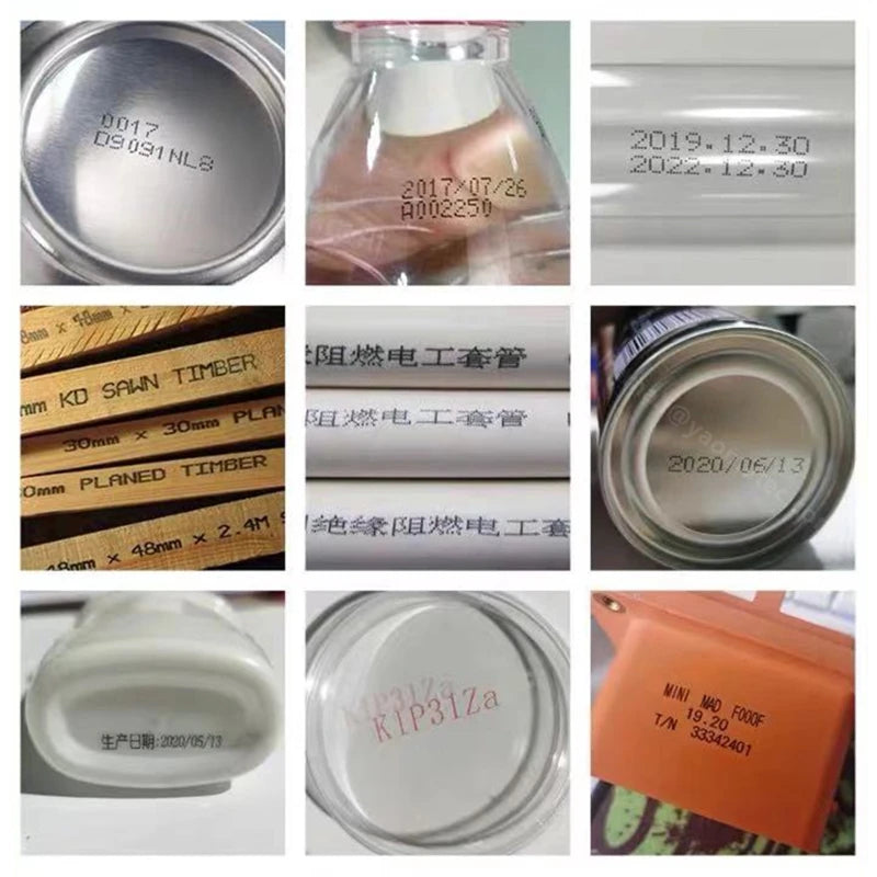 25 language 12.7mm mini portable printer QR Bar Batch Code Date Logo Expiry Label Portable Handheld Jet Thermal Inkjet Printer Elk-Valley 3D