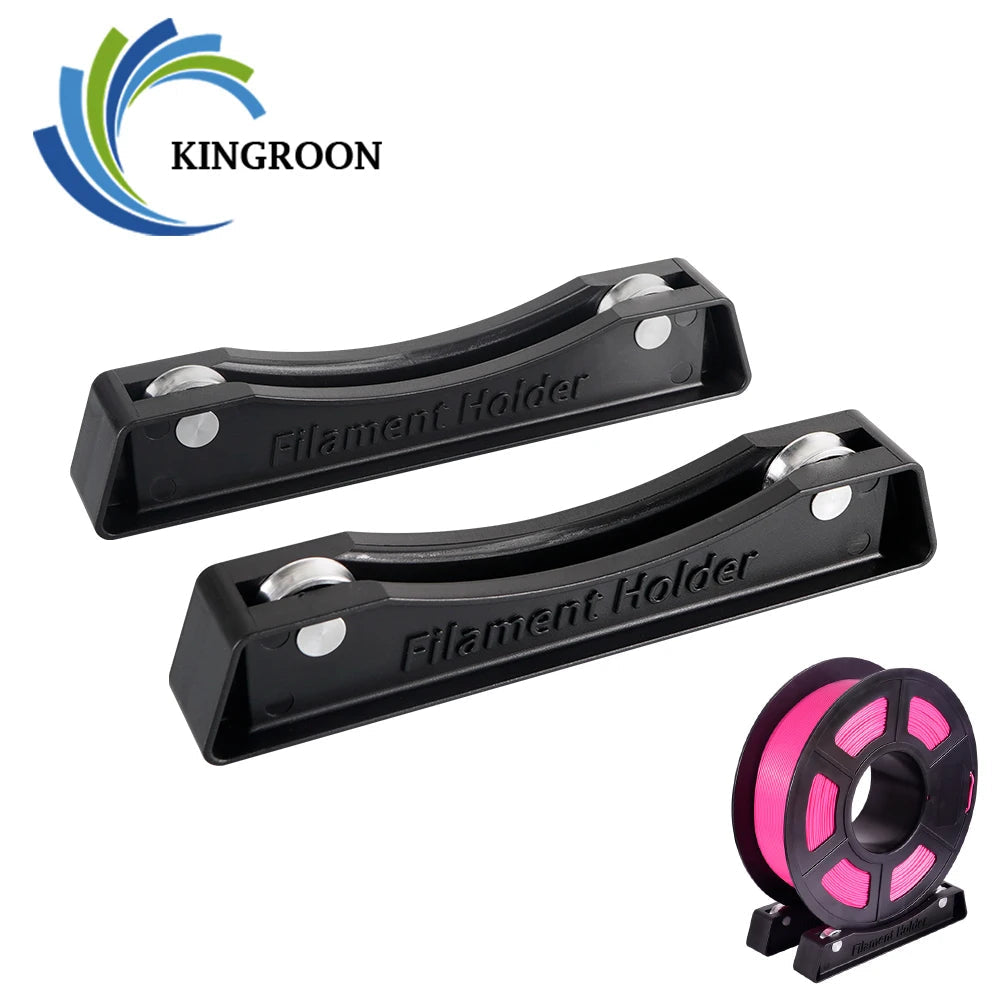 1 Set Standard 1KG Filament Spool Holder Bearing Design Consumables Shelves Supplies Fixed Seat For 3D Printer Filament PLA/PETG Elk-Valley 3D