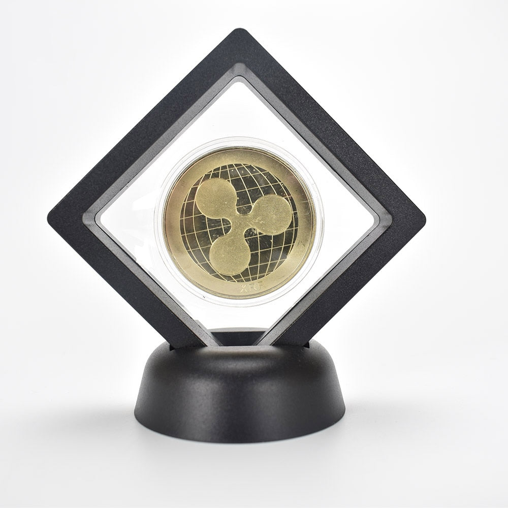 1 Trillion Dollar Gold Coins bit coin gold bitcoin Litecoin Eth XRP doge coin Cardano IOTA FIL shiba Cryptocurrency coin Elk-Valley 3D