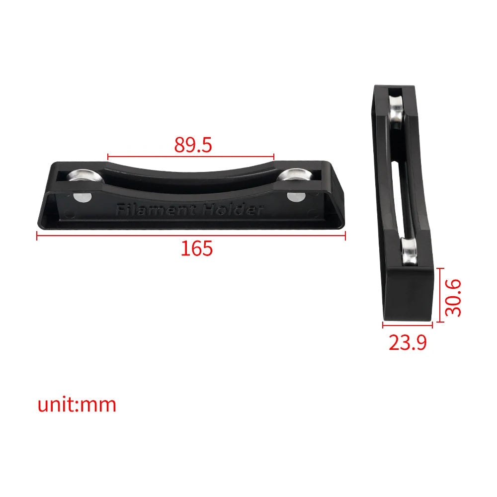 1 Set Standard 1KG Filament Spool Holder Bearing Design Consumables Shelves Supplies Fixed Seat For 3D Printer Filament PLA/PETG Elk-Valley 3D