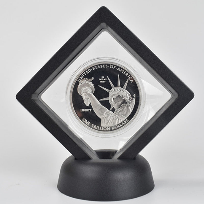 1 Trillion Dollar Gold Coins bit coin gold bitcoin Litecoin Eth XRP doge coin Cardano IOTA FIL shiba Cryptocurrency coin Elk-Valley 3D