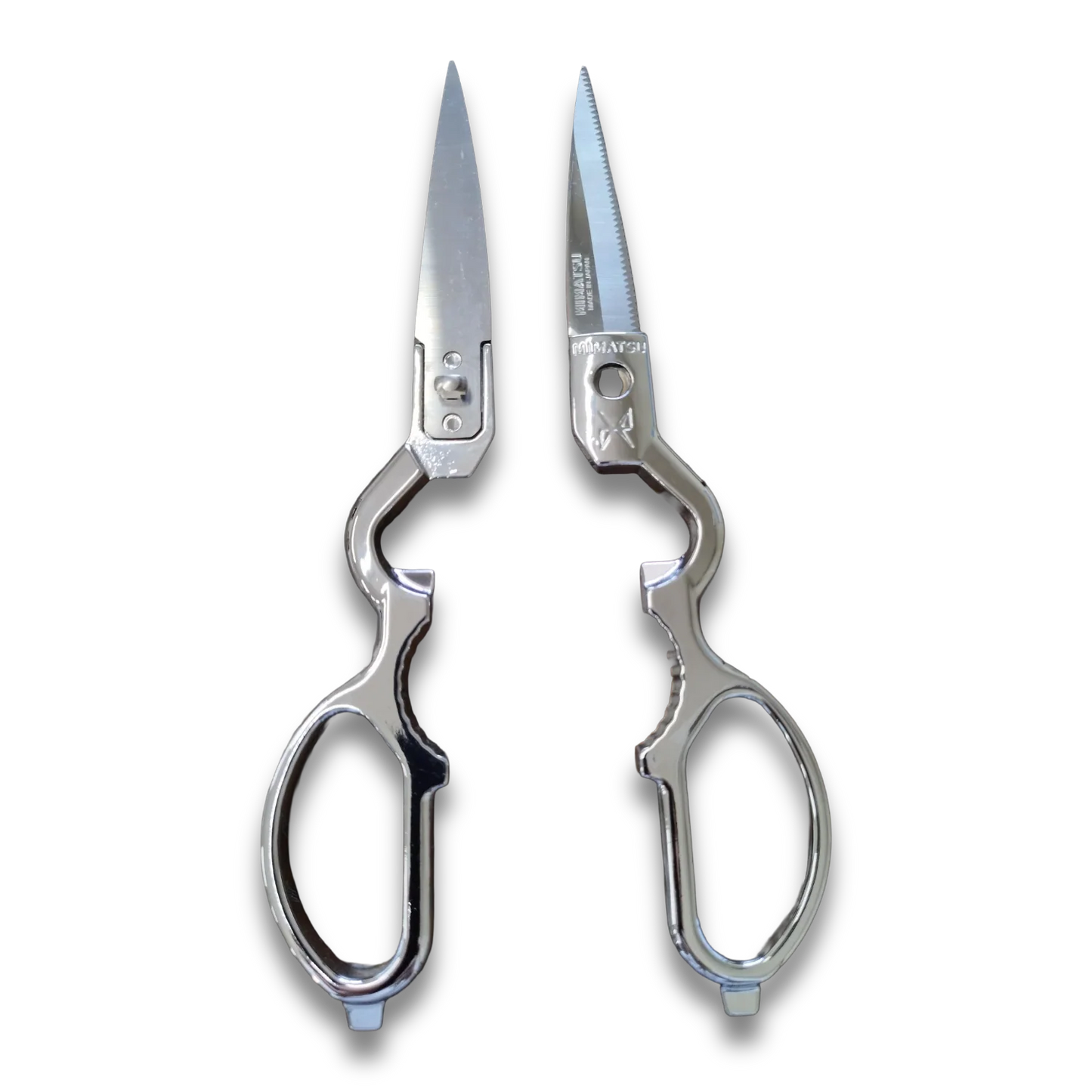 MIMATSU Stainless Steel Kitchen Scissors – Removable Type | Made in Japan
