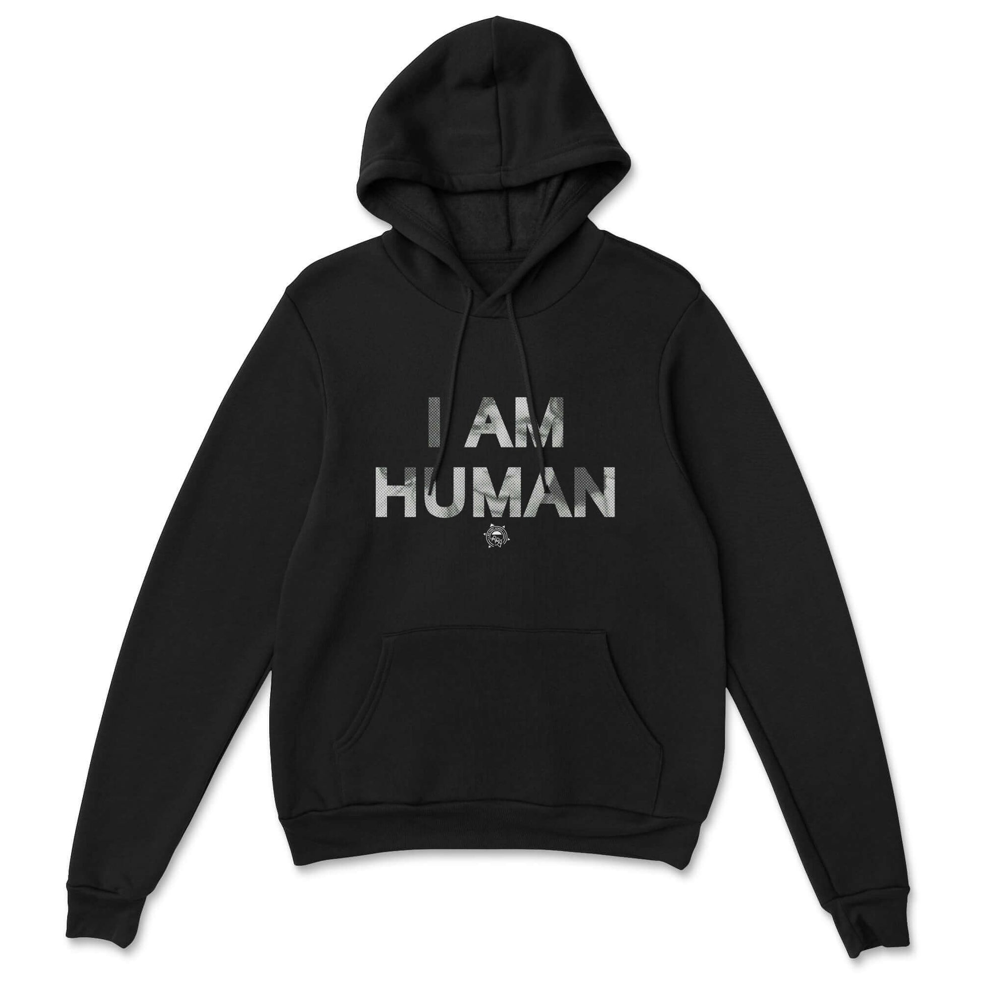 I Am Human Hoodie Red Rebel Armour