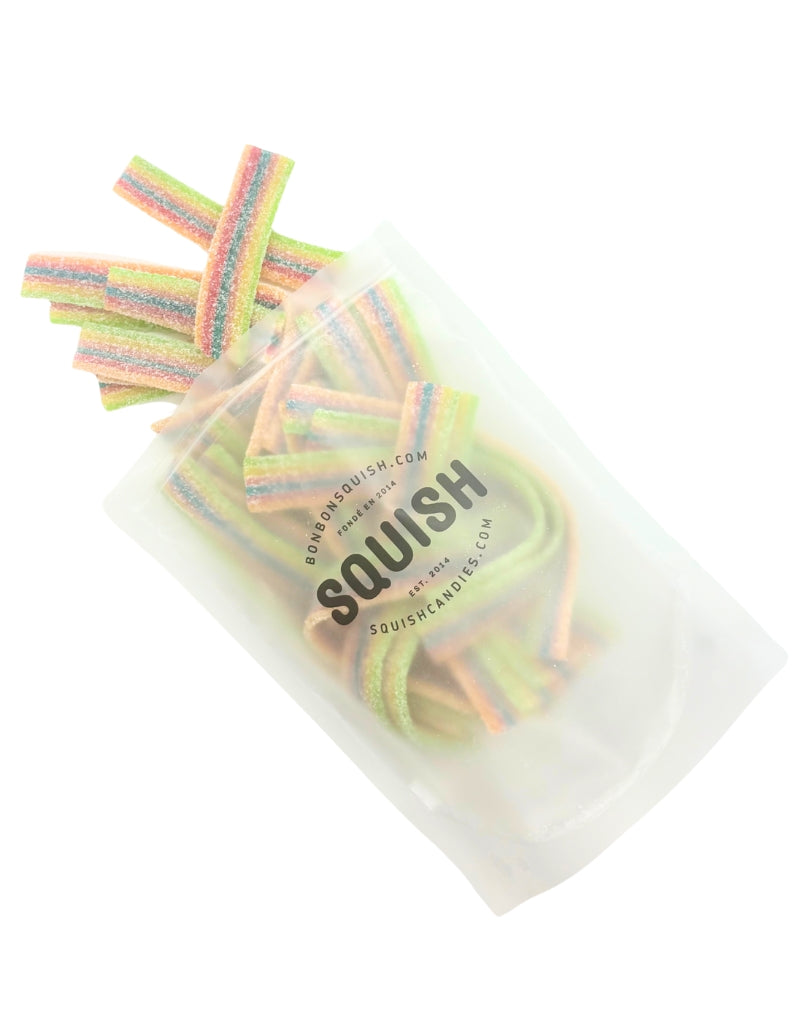 Rainbow Belts SQUISH Candies Canada