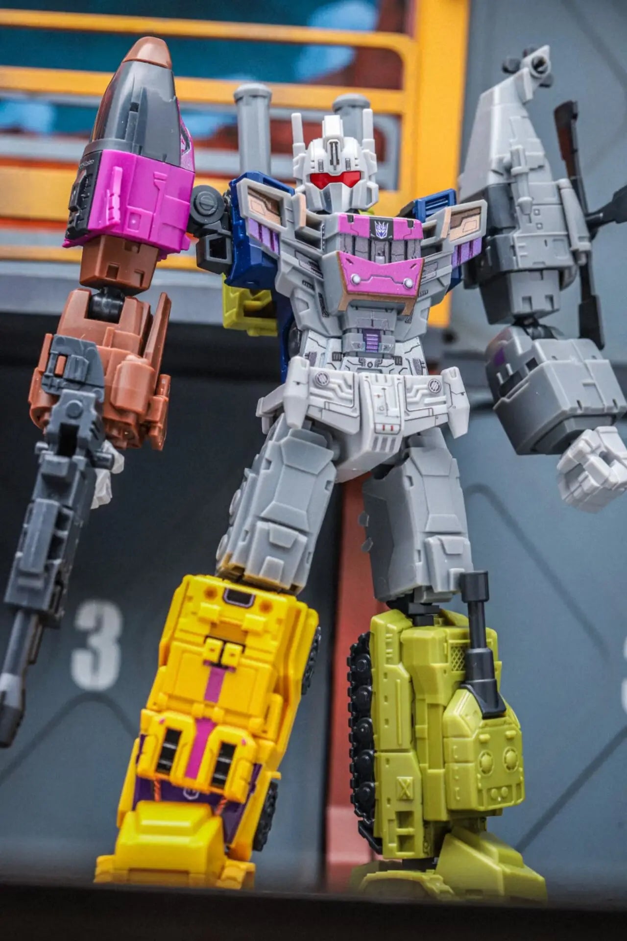Genuine Blokees Transformers Defender Vol.5.6 Collectible Model Toys Blind Box Beast War Combination Sets Armored Toys Elk-Valley 3D