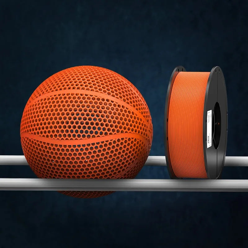 3D Printed Basketball for PLA-HR Airless Basketball 3D Printing Basketball Printer Environmentally Friendly 1.75mm Elk-Valley 3D