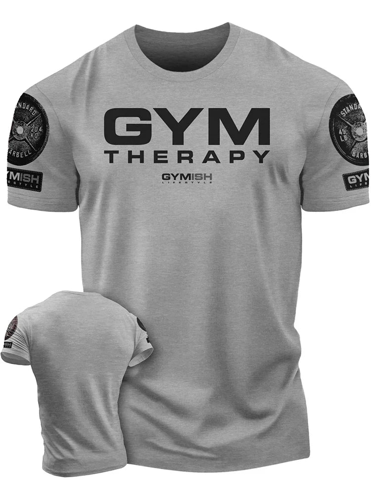 The 3D printed men's T-shirt for the summer of 2025 is a bestseller for sports fitness exercise casual fashion and lightness Elk-Valley 3D