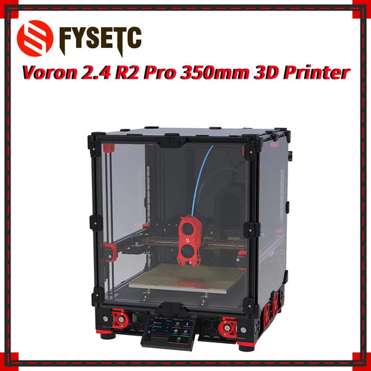 FYSETC Voron 2.4 R2 Pro CoreXY Kit 350mm with Stealthburner  VORON TAP CNC X-axis HDMI5 Screen  Voron 2.4 V1.0  3D Printer Parts Elk-Valley 3D
