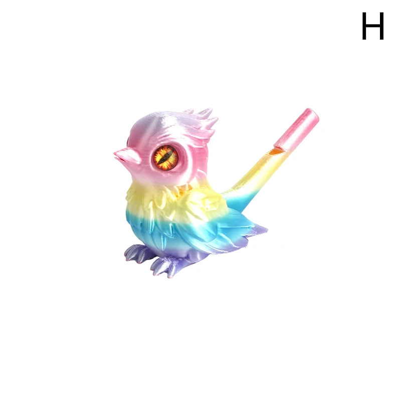 3D Printed Bird Whistle For Home Desktop Ornament Musical Water Injection Decorative Instrument Whistle Ornament