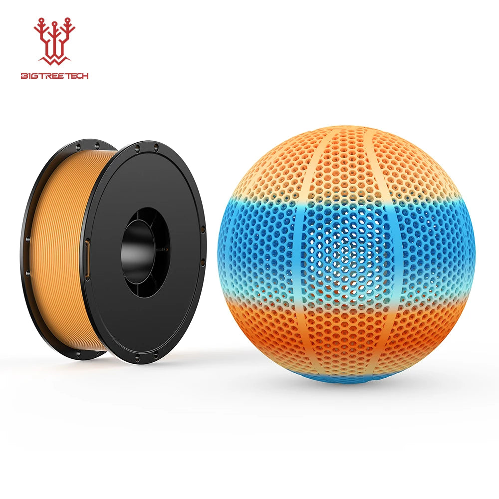 BIQU 1kg PLA-HR Filament 1.75mm PLA Eco-friendly Material Can Print basketball for Ender 3 All FDM 3D Printer Elk-Valley 3D