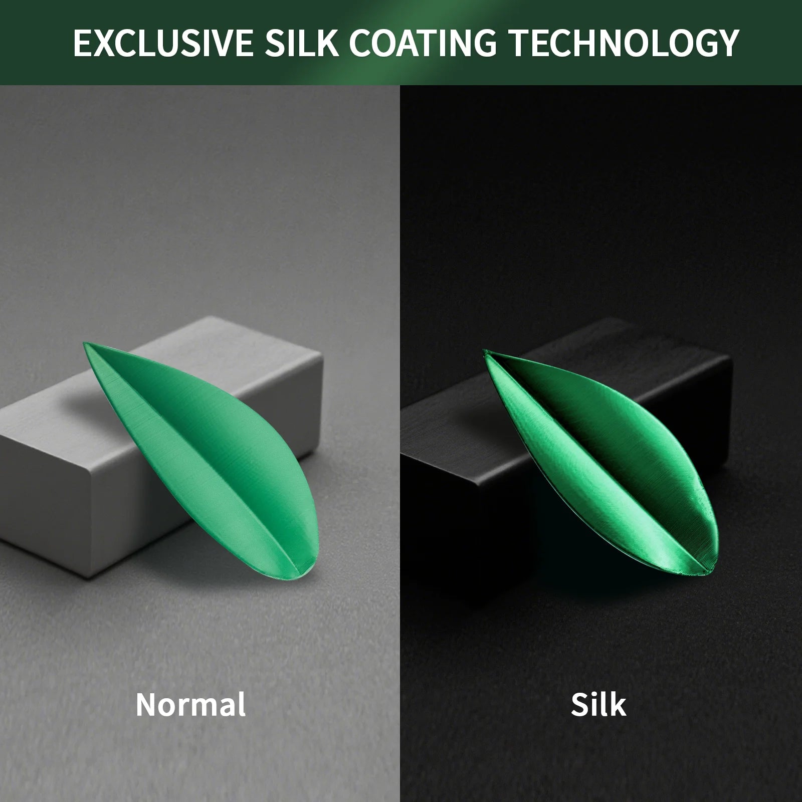 ERYONE 1KG Silk PLA 3D Printer Filament 1.75mm, Premium Silk Shiny Finish Single Color, Glossy Smooth Surface 1kg Spool Elk-Valley 3D
