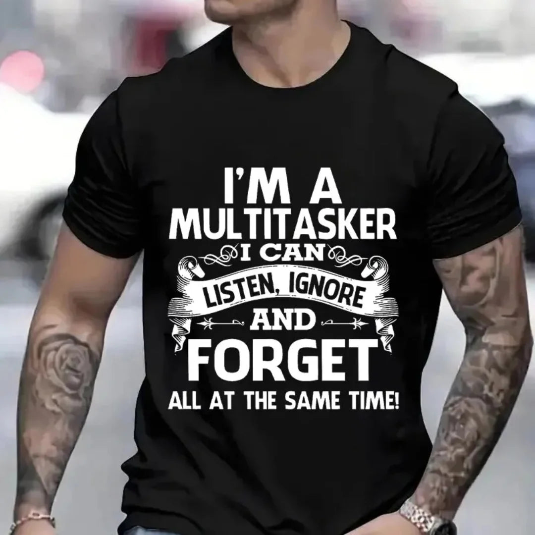 3D printed pattern fun T-shirt, men's and women's fashion pattern T-shirt, black T-shirt summer short sleeved top Elk-Valley 3D