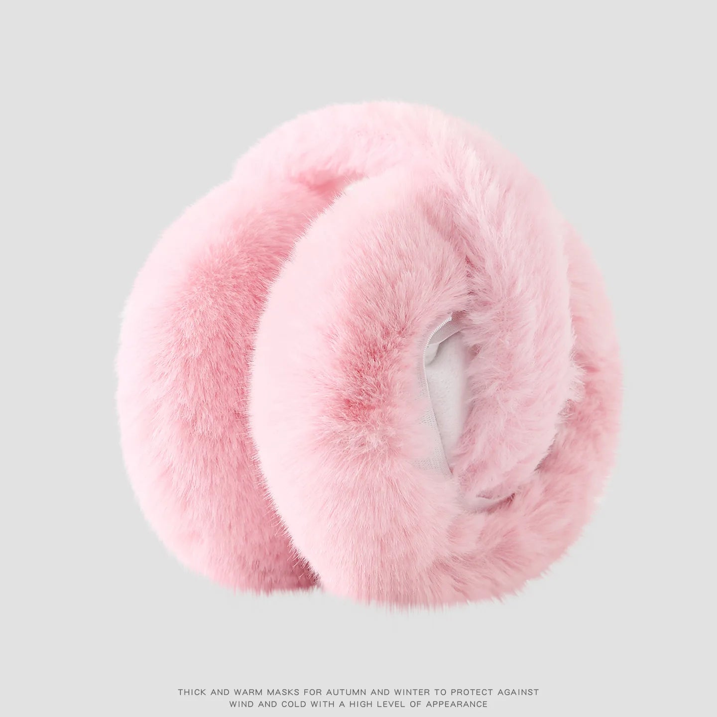 Winter Solid Soft Plush Ear Keep Warmer Earmuffs for Women Men Fashion Outdoor Sports Earflap Protection Ear-Muffs Ear Cover Elk-Valley 3D