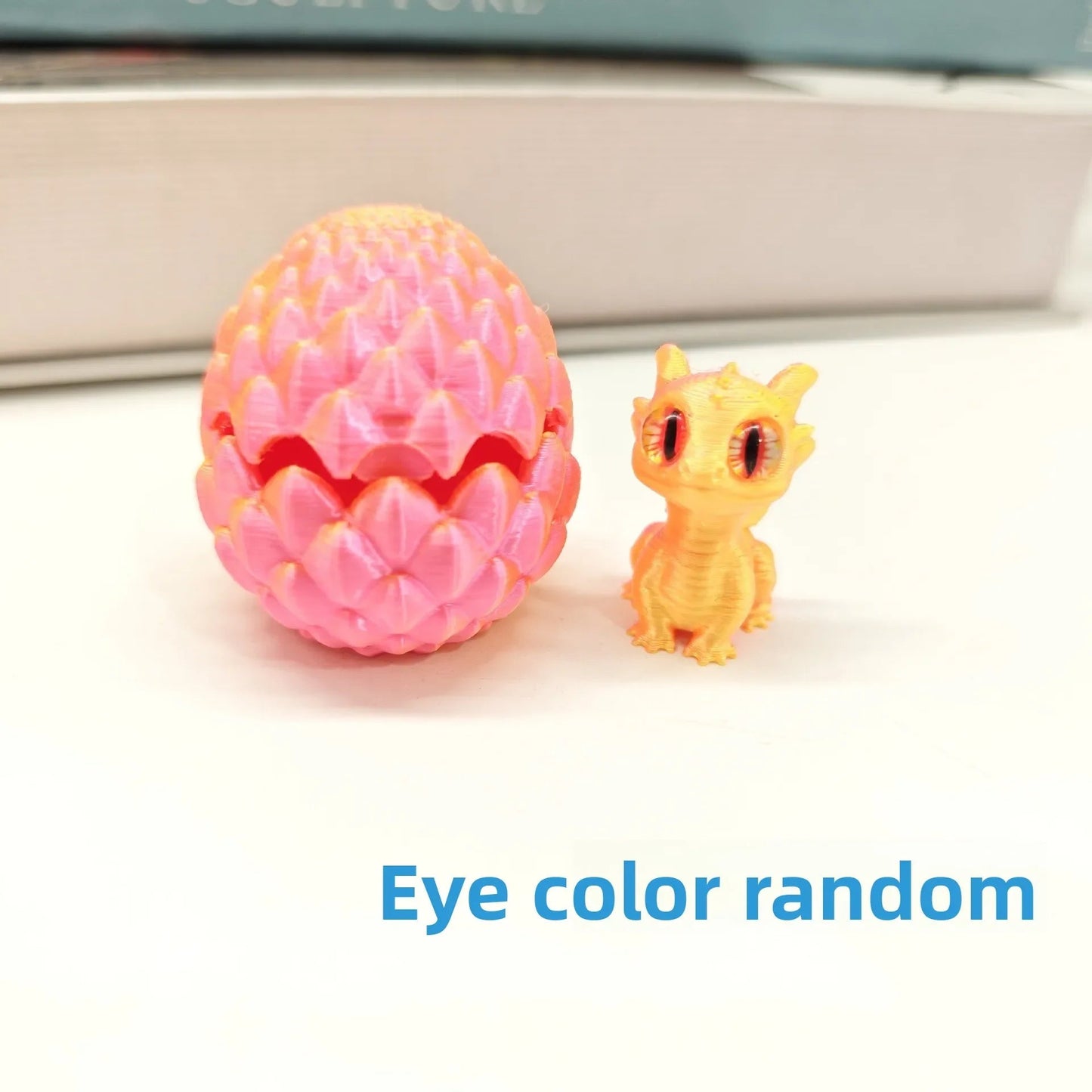 3D Printed Toys Mini Dragon Egg Set Creative Simulations Model Easter Home Decor Kids Gift Cute 3D Printing Design Elk-Valley 3D