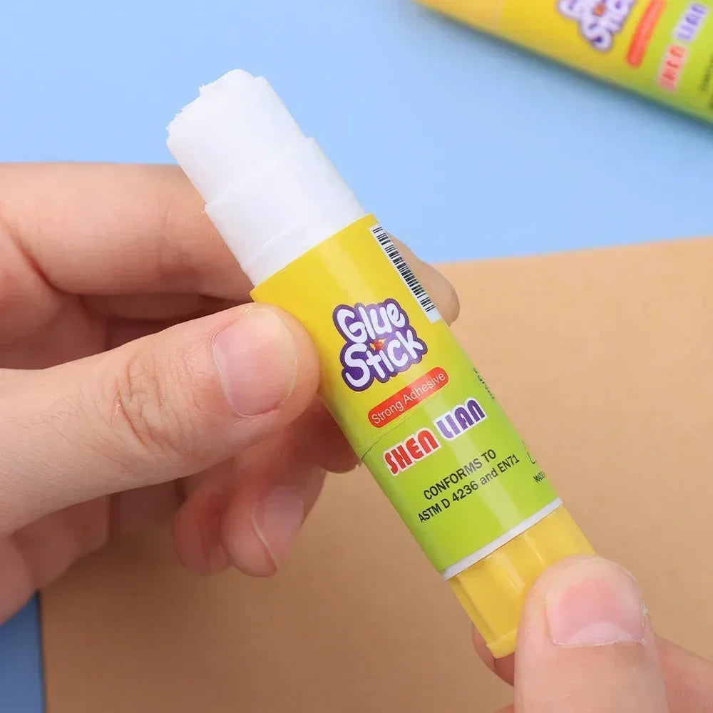 9g Glue Sticks High Efficiency Adhesion Clear Solid Glue Guns for Scrapbooking Crafts Student Children School Stationery Supply Elk-Valley 3D