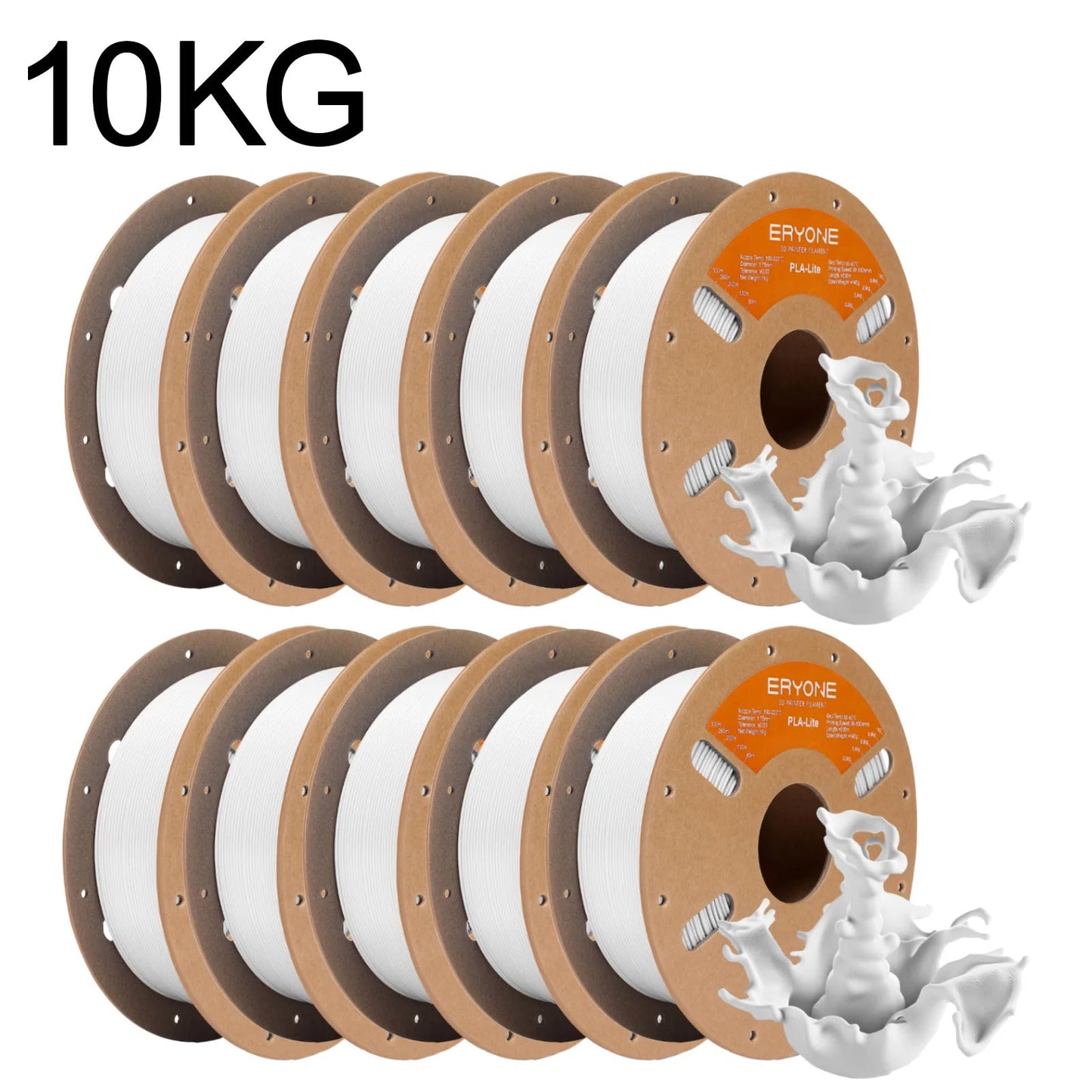 ERYONE 2026 New Year Edition PLA Lite 3D Printer Filament, 1.75mm, PLA for 3D Printing, Gradient Lowest price Elk-Valley 3D