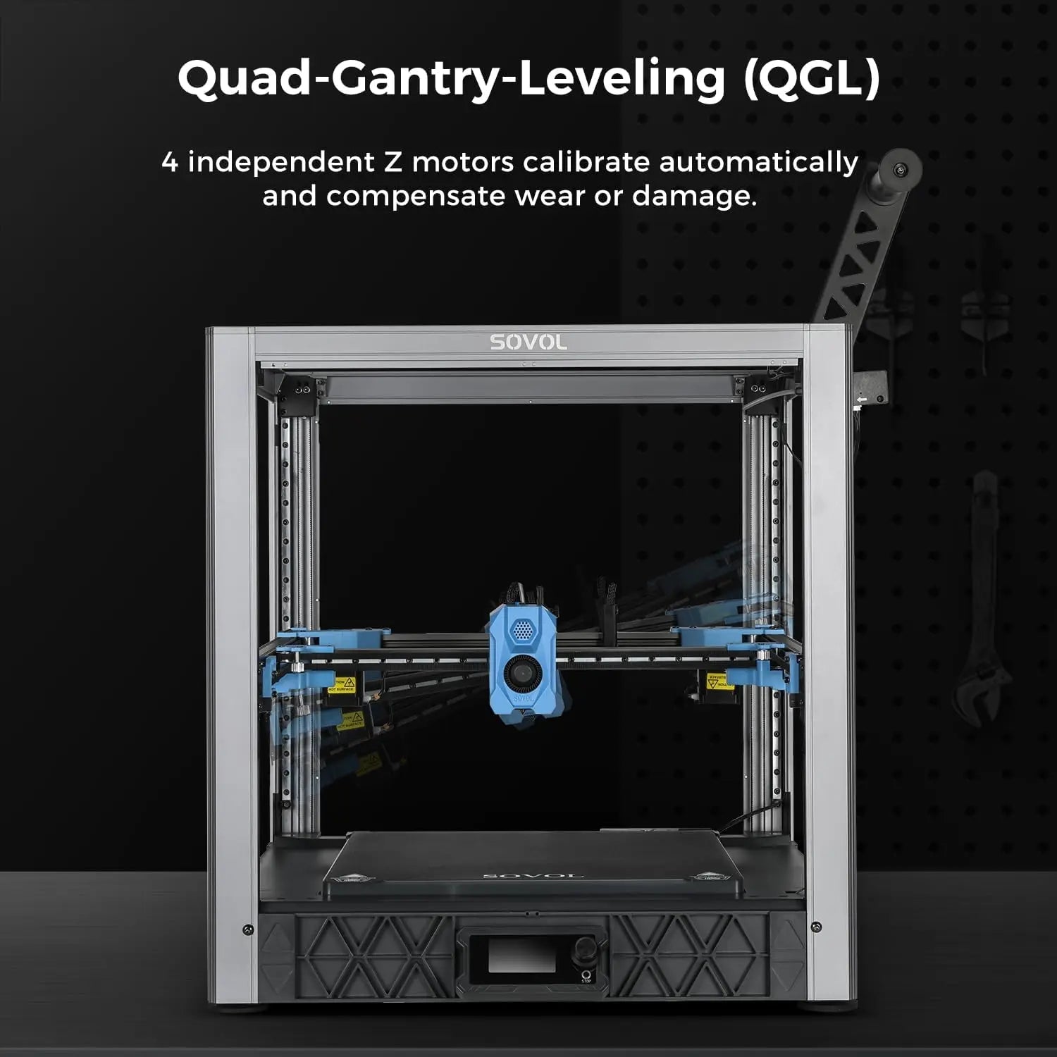 Sovol SV08 Core-XY 3D Printer Open Source, Max 700mm/s High Speed 3D Printers with 300℃ Clog-free Hotend and Camera Elk-Valley 3D