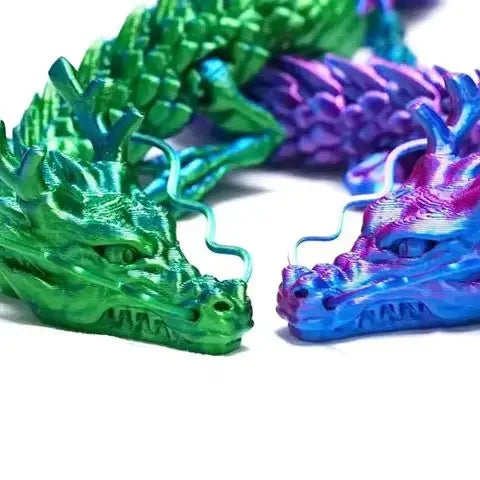 3D Printed Chinese Dragon Full Body Joints Movable Home Furnishing Decoration Ornament Worth Collecting Creative Toys