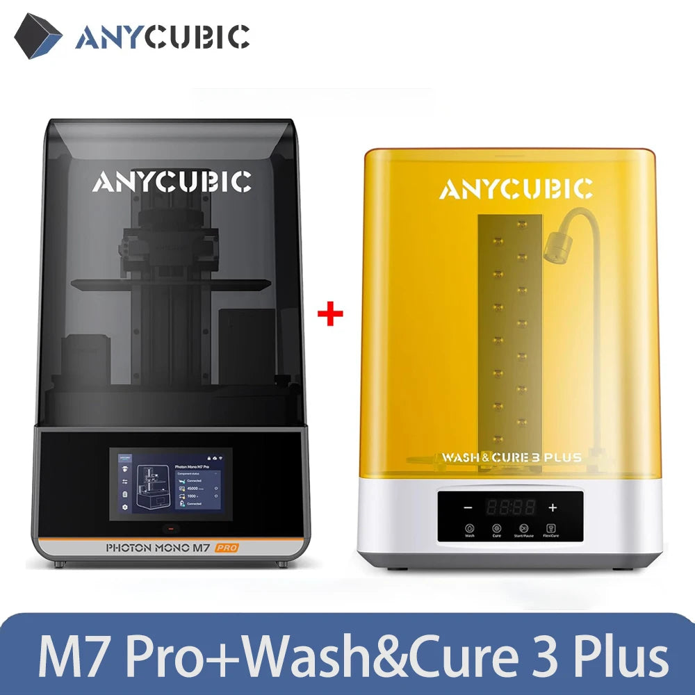ANYCUBIC Photon Mono M7 Pro 3D Printer 10.1'' LCD Resin 14K Mono MSLA 3D Printer Speed Up to 170mm/h Printing Size 223*126*230mm