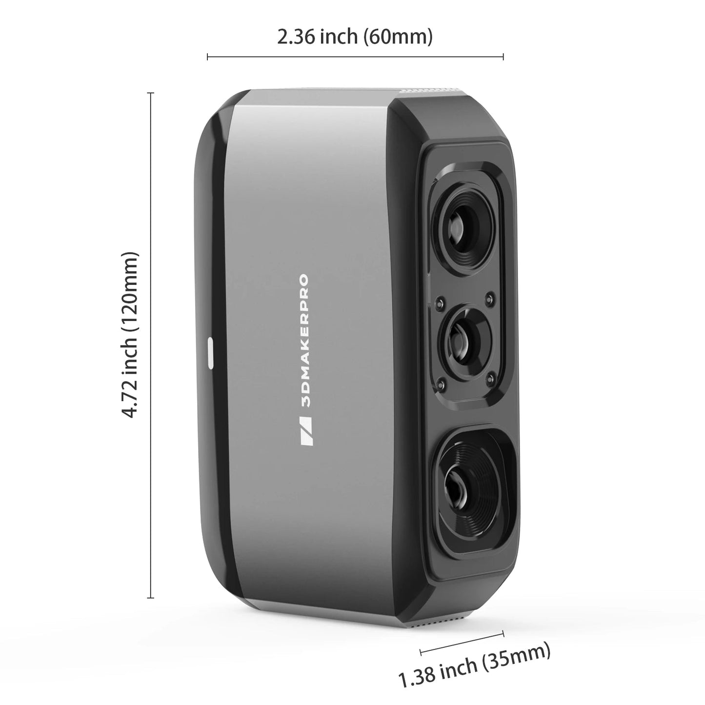 3D Scanner for 3D Printing, Handheld 3D Model Scanner with 0.03mm High Detailed Precision, 24-bit Color Camera, Elk-Valley 3D