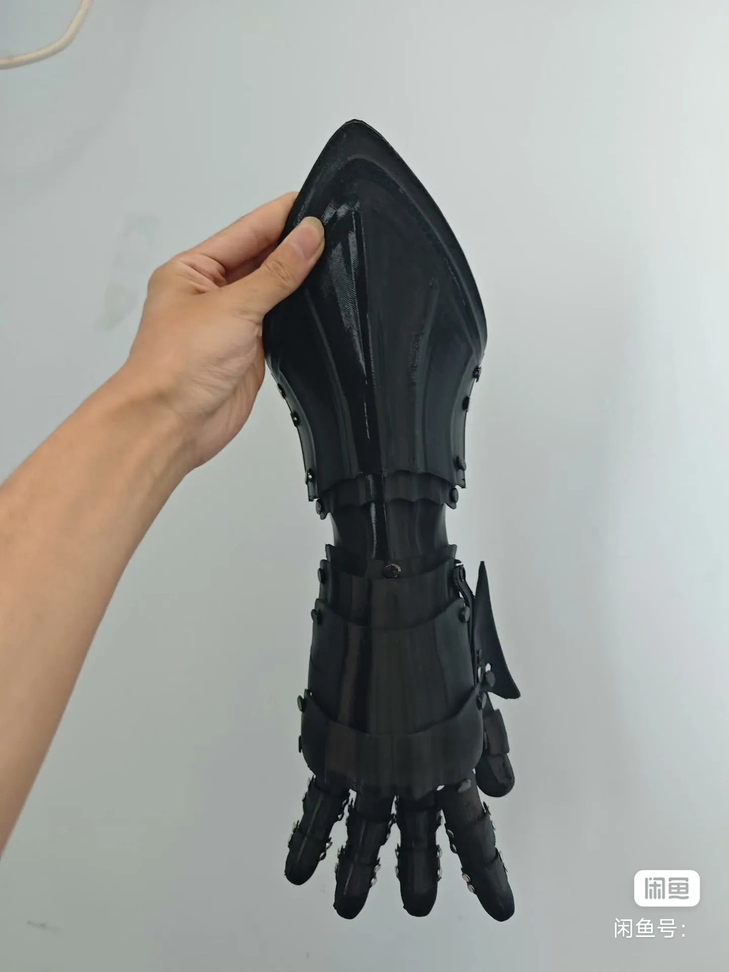 3D printed Cosplay prop mechanical plate armor gloves, hand armor, 3D printed mechanical arm knight hand armor Elk-Valley 3D