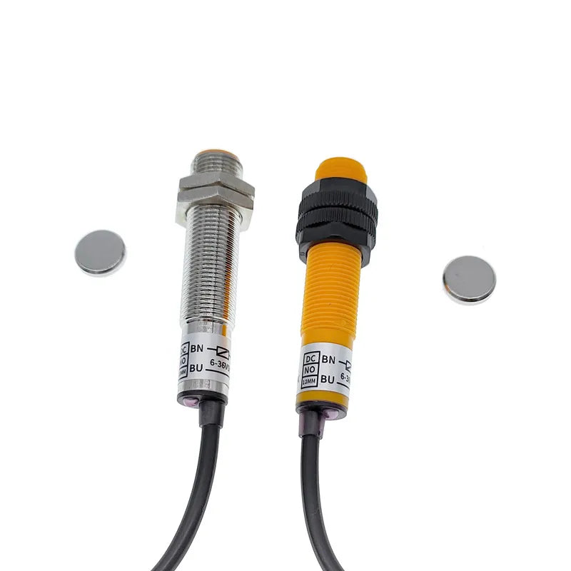 NJK-5002C 5002A 5002B 5002D Hall Sensor Proximity Switch M12 NPN DC 3-Wires NO 200mA DC 2 wire PNP NO NC SJM12-10D1 5001A 5001B Elk-Valley 3D