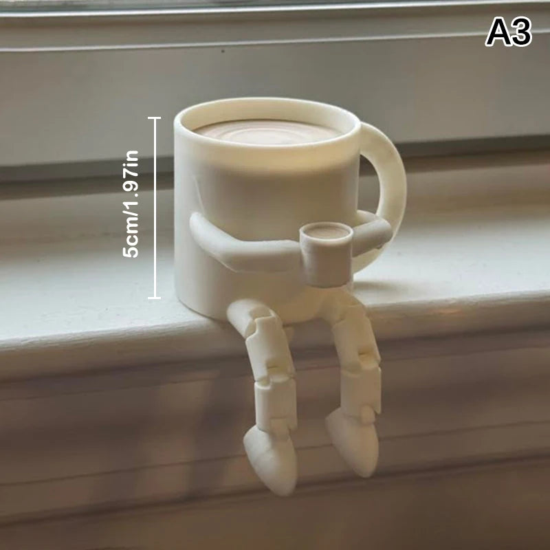 3D Printed Chocolate Sculptures Realistic Figurines with Movable Joints Decorative Desktop Ornaments for Home Office Elk-Valley 3D