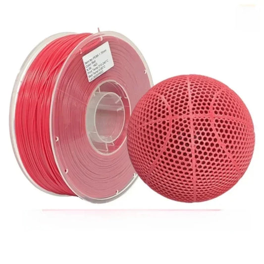 Flexible Filament 1.75mm PEBA High Performance 3D Printer Filament Specially for 3D Printed Airless Basketballs