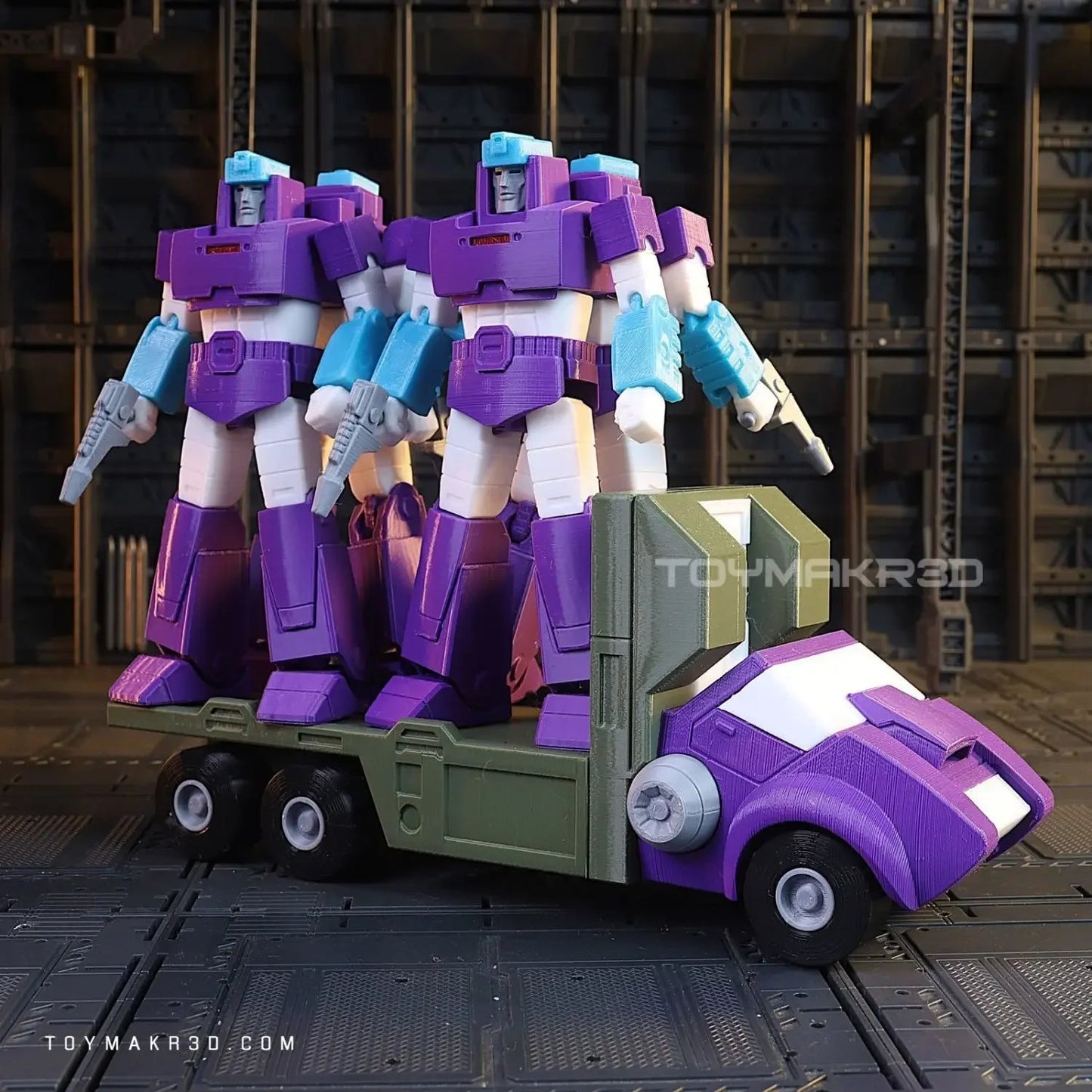 3D Printing Assembled Multi-joint Movable Robot Doll of Hand-operated Mecha Model Elk-Valley 3D